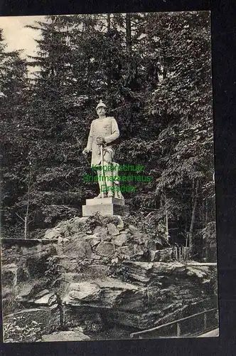 131340 AK Bismarckdenkmal auf den Czorneboh 1904 Verlag Kalauch Bergwirtschaft