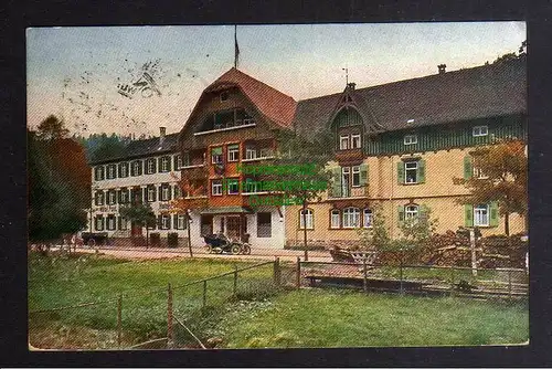 124374 AK Schönmünzach württ. Schwarzwald 1926 Hotel zur Post