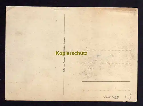 120468 AK Bramsche um 1935 Brückenort mit Rathaus