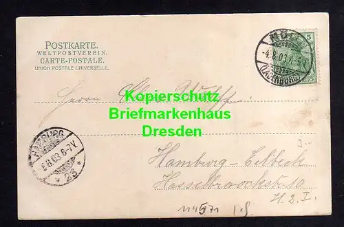 114571 AK Mölln Kurhaus 1903