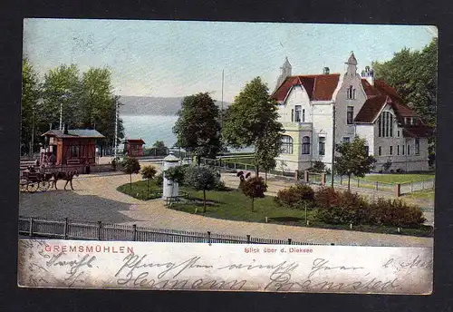 113130 AK Gremsmühlen Malente Bahnstation 1904 Blick über den Dieksee