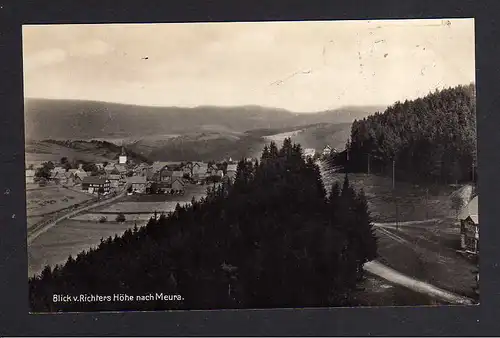 104931 AK Meura Blick von Richters Höhe Fotokarte um 1930