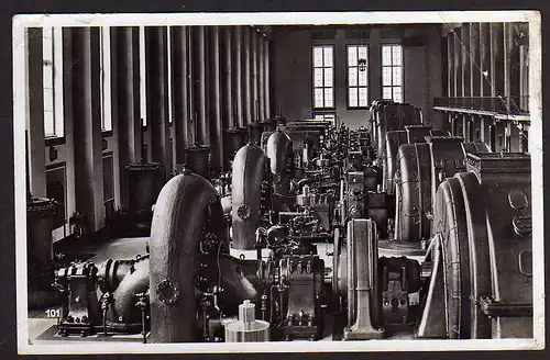 45310 AK Walchensee Kraftwerk Maschinenhalle 1940