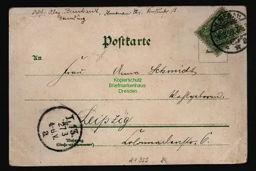 21355 AK Litho Ilmenau Gabelbach Kickelhahn Goethehäuschen 1899 Verlag Schütz