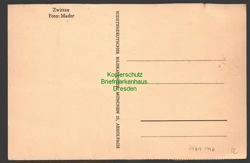 141116 AK Svitavy Zwittau um 1940 aus Sudetendeutscher Bildkalender