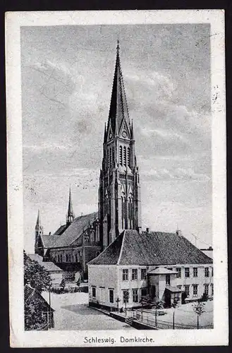 41363 AK Schleswig Domkirche Kirche Vollbild 1920