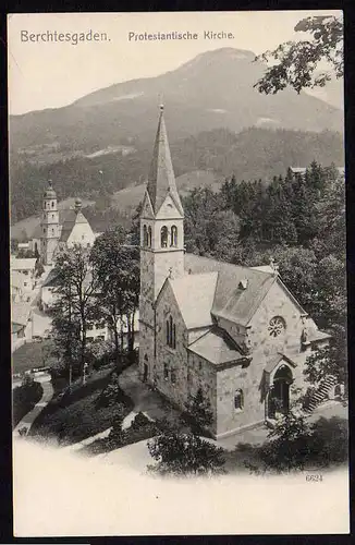 40346 AK Berchtesgaden Protestantische Kirche Vollbild