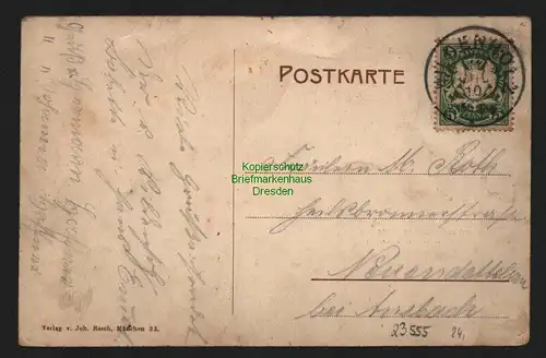 23555 AK Gruss von Wildenholz Bäckerei Spezereihandlung Karl Kochendörfer 1910