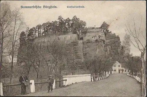 23678 AK Bürgstein Einsiedlerstein Gasthaus z Schweiz Friedrich Lissner Gastwirt