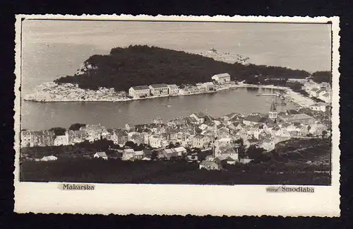 105728 AK Makarska Smodlaka um 1935 Kroatien