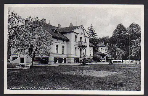 83734 AK Sailershof Erholungsheim Elisabethruh 1941