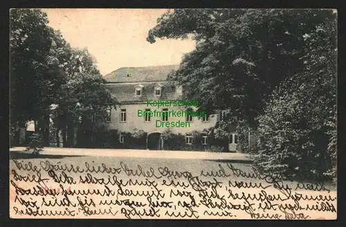 146323 AK Gleina Sachsen-Anhalt Schloss Park (?) 1903 mehrfach nachgesandt