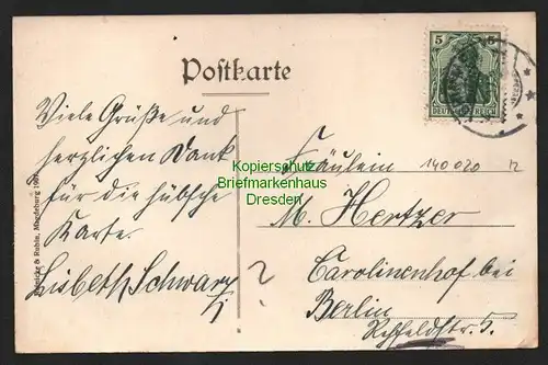 140020 AK Grimmen in Pommern Markt Rathaus 1907