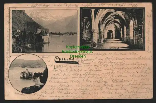 140174 AK Chillon Kanton Waadt 1897