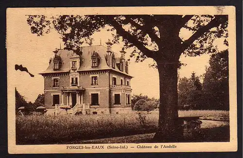 68276 AK Forges-les-Eaux Seine Chateau l´Andrelle 1934