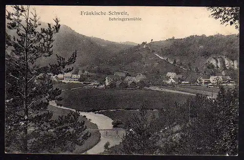 68289 AK Behringersmühle Gößweinstein 1906 Fränkische S