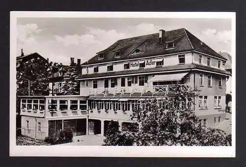 130044 AK St. Georgen im Schwarzwald Hotel Adler 1959