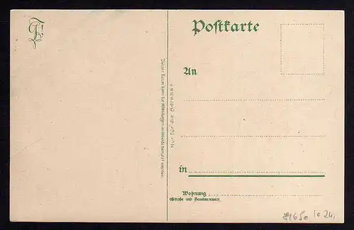 81650 AK Studentika T. G. V. seis Panier ! Singen Fröhlichsein Bürger & Ottillie