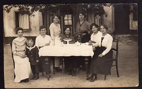 62546 AK Golstadt Goistadt Bayern 1916 Familie Frauen Luise Hager
