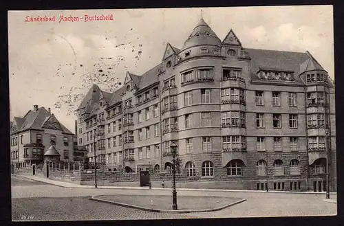 45029 AK Aachen Burtscheid Landesbad Feldpost 1914