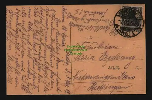 25656 AK Brandenburg a. H. St. Gotthard Kirche 1919, gelaufen 1919