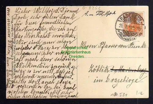 130531 AK Coswig Sa. Alte Kirche 1917