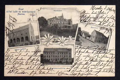 106644 AK Heerlen 1904 dames badhuis Sanatorium Mariabad Kneipkuurinrichting