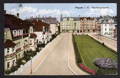 71782 AK Plauen Vogtland Wartburgstrasse 1916