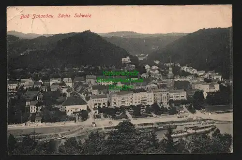 140363 AK Bad Schandau 1906