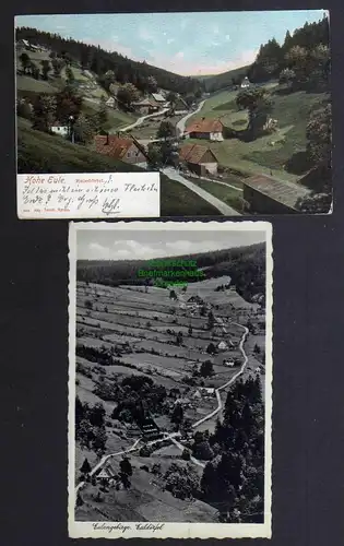 130910 2 AK Eulengebirge Hohe Eule Euledörfel um 1905 Müllermax Baude Post L