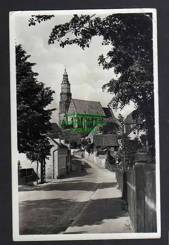 122846 AK Kamenz i. Sa. Hauptkirche St. Marien 1938 Fotokarte