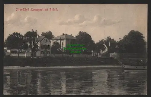 147575 AK Dresden Laubegast bei Pillnitz um 1910