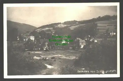 142236 AK Beskiden von Schirk Szczyrk gesehen Fotokarte um 1930