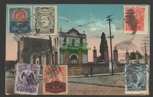 141545 AK Monterrey Mexiko La Purisma um 1920
