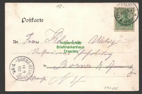 141205 AK Oberwiesenthal Unterkunftshaus 1903