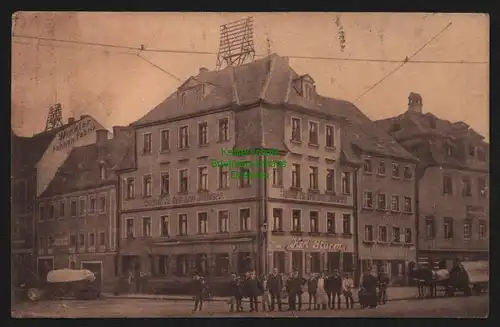147790 AK Fürth bei Nürnberg Geschäftshaus Karl Sturm Gasthof zu den 3 Königen