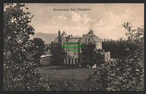 144218 AK Sanatorium Bad Ullersdorf 1916