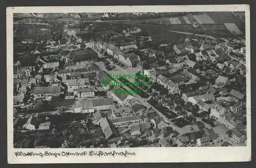 141170 AK Plattling bayr. Ostmark Luftbild um 1942