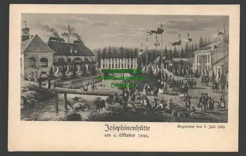141196 AK Schreiberhau Künstlerkarte Josephinenhütte Hirschberg 1846 1928