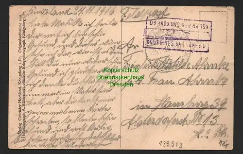 139943 AK Wilna Wilno Vilnius Litauen Panorama 1916 Feldpost