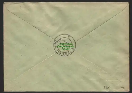 B9787 R-Brief Gebr. Hörmann A.-G. Wangen (Allgäu) J. Altenröder & Söhne 1942