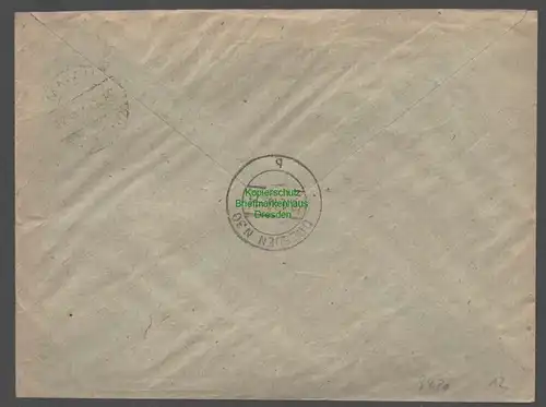 B9420 R-Brief Gebr. Hörmann A.-G. Hamm (Westf) 1 1943 C. Rullkötter Lebensmittel