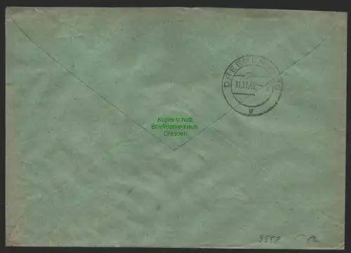 B9558 R-Brief Gebr. Hörmann A.-G. Löwen (Schles) Karl Schäfer 1942