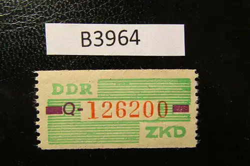 B3964 DDR ZKD B 24 Q ** Original postfrisch