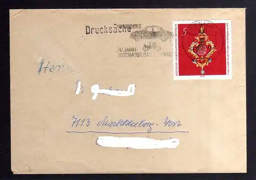 B3513 DDR Briefe Einzel- oder Mehrfachfrankaturen 1971 1682 Drucksache
