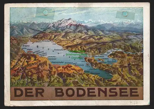 B10567 Brief BAZ Gebühr bezahlt 1947 Wasserburg Bodensee nach Euskirchen