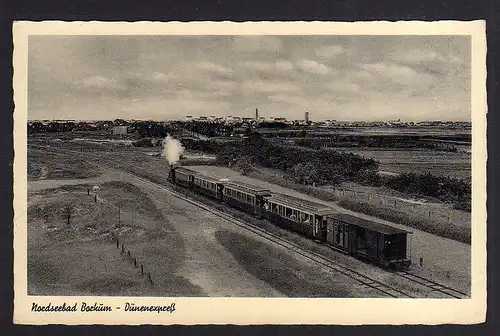 99134 AK Nordseebad Borkum Dünenexpress Borkumer Kleinbahn