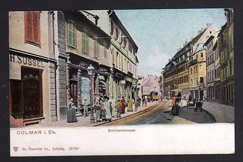 98486 AK Colmar Elsaß Schlüsselstrasse vor 1906
