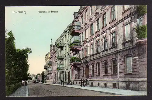 95756 AK Insterburg Prommenaden Straße 1906 Ostpreußen