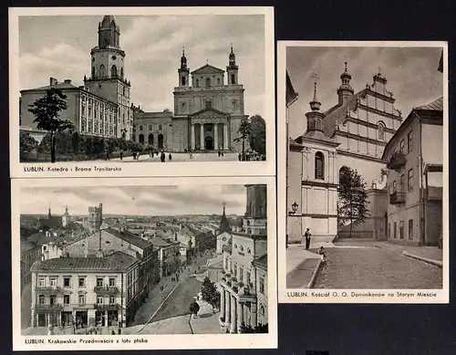 93519 3 AK Lublin Kirche Kathedra i Brama Trynitarska 1940